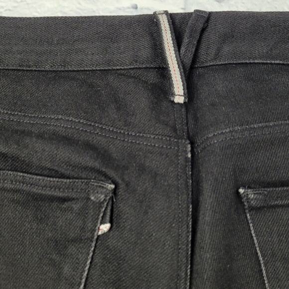 3x1 NYC M5 Button Fly Black Straight Leg Jeans size 29 - Picture 4 of 16